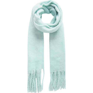 Mint Velvet Green Wide Tassel Scarf